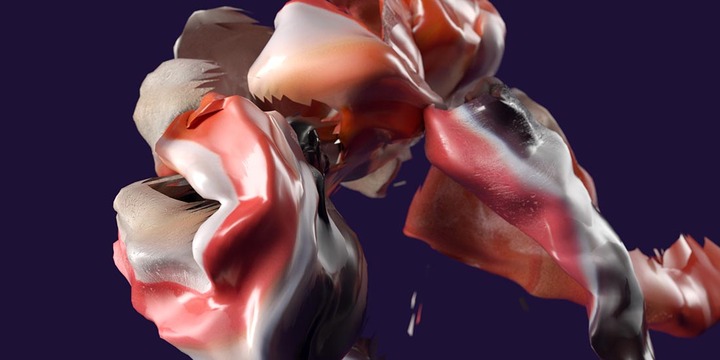 Still from Blackberry Winter video triptych showing AI-generated human motion rendered through custom GAN pipeline